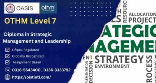 OTHM level 7 Diploma in Strategic Management and Leadership